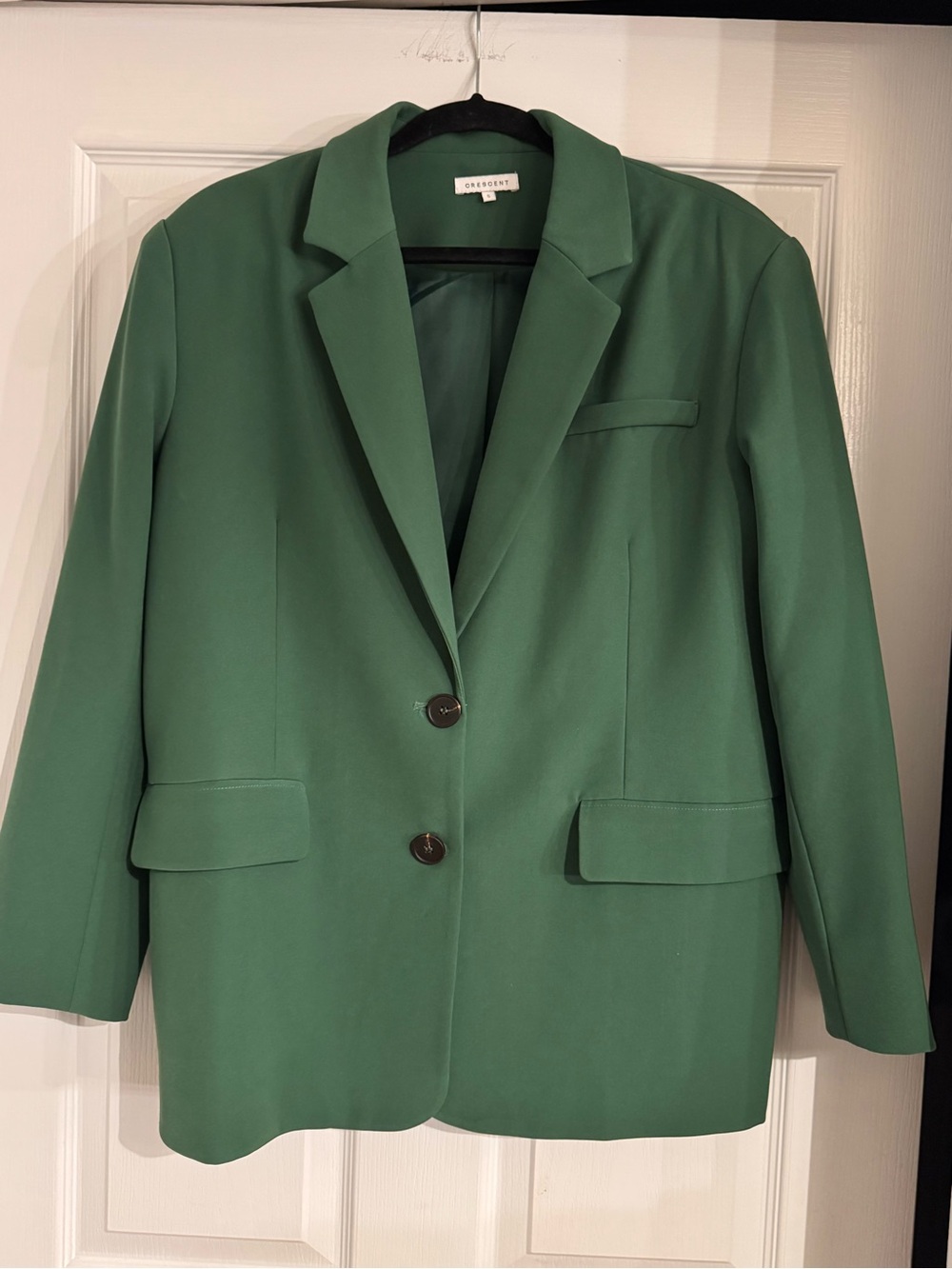 Crescent Green Oversized Blazer Jacket by Aritzia